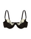 SMOKY BLACK BRA