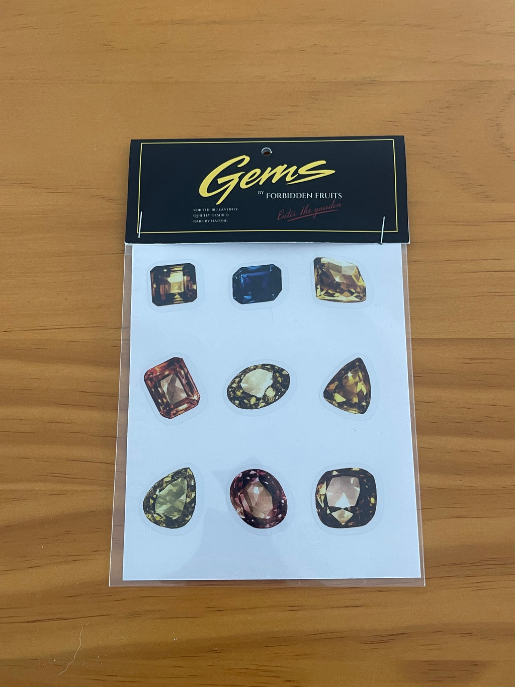 Forbidden Gems Stickers